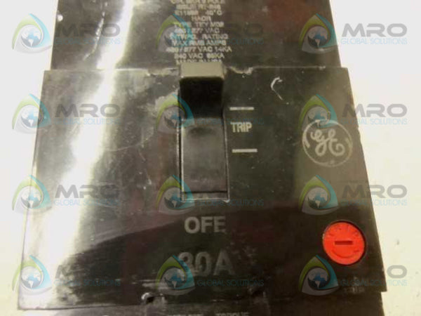 GENERAL ELECTRIC TEYM02 CIRCUIT BREAKER 30A  NSNP