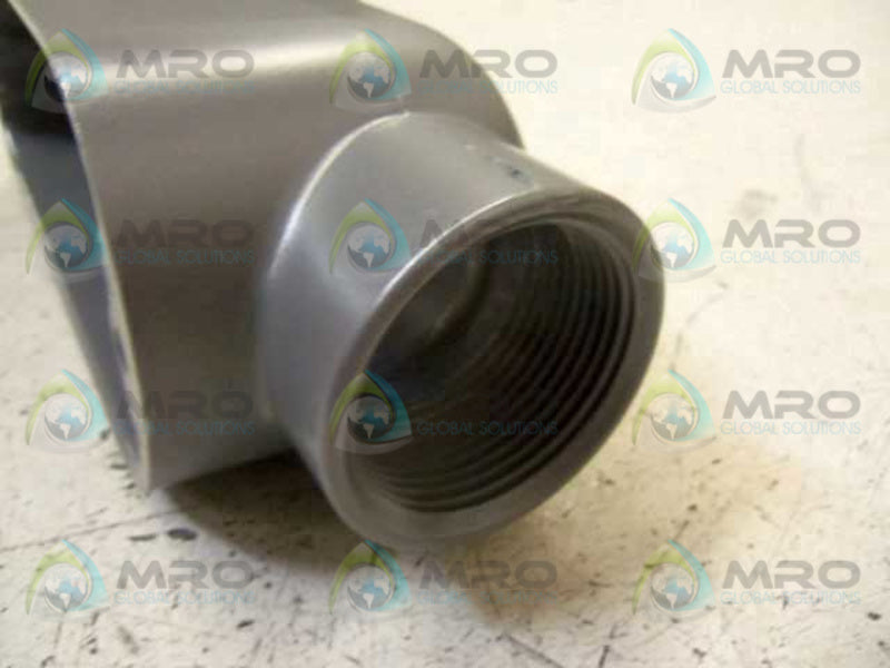 LOT OF 2 KILLARK OLB-4 CONDUIT BODY 1-1/4" NSMP