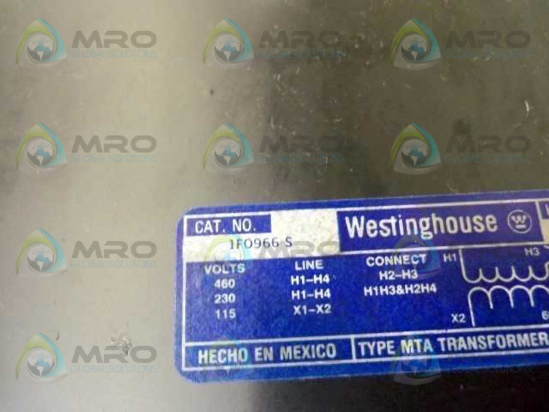 WESTINGHOUSE 1F0966 S TRANSFORMER  NSMP