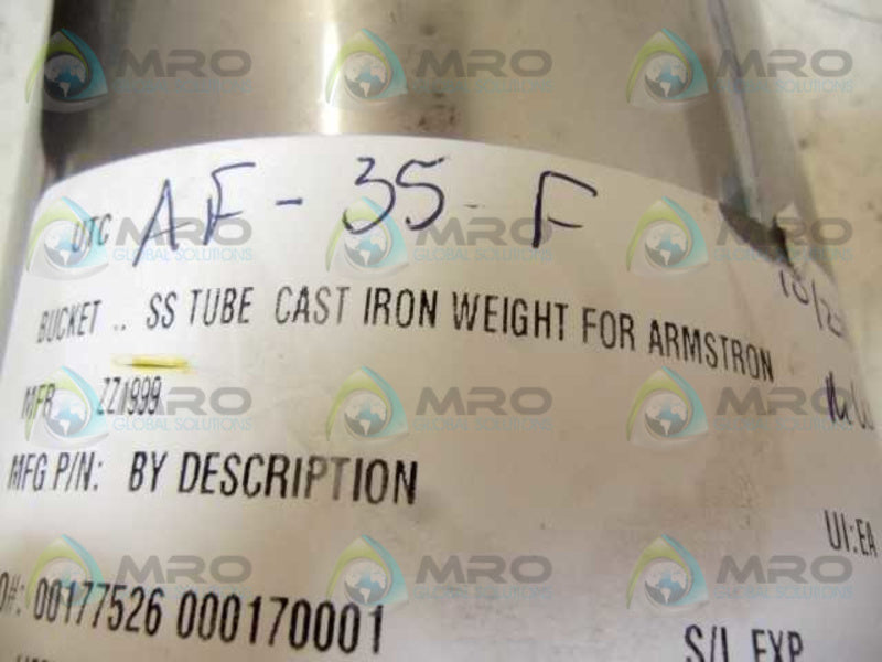 ARMSTRONG SS TUBE CAST IRON 4-1/2"  UNMP