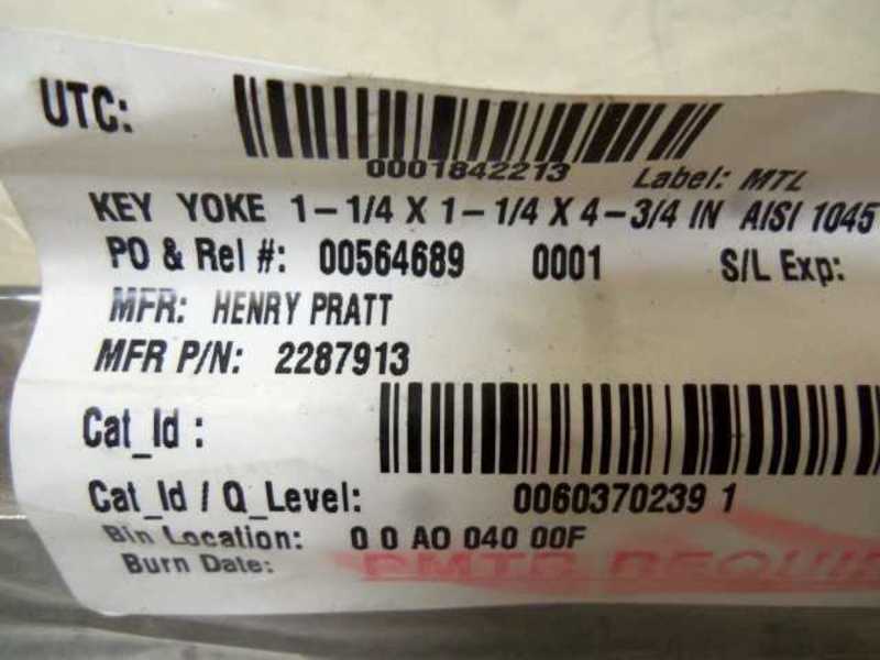 HENRY PRATT 2287913  NSNP