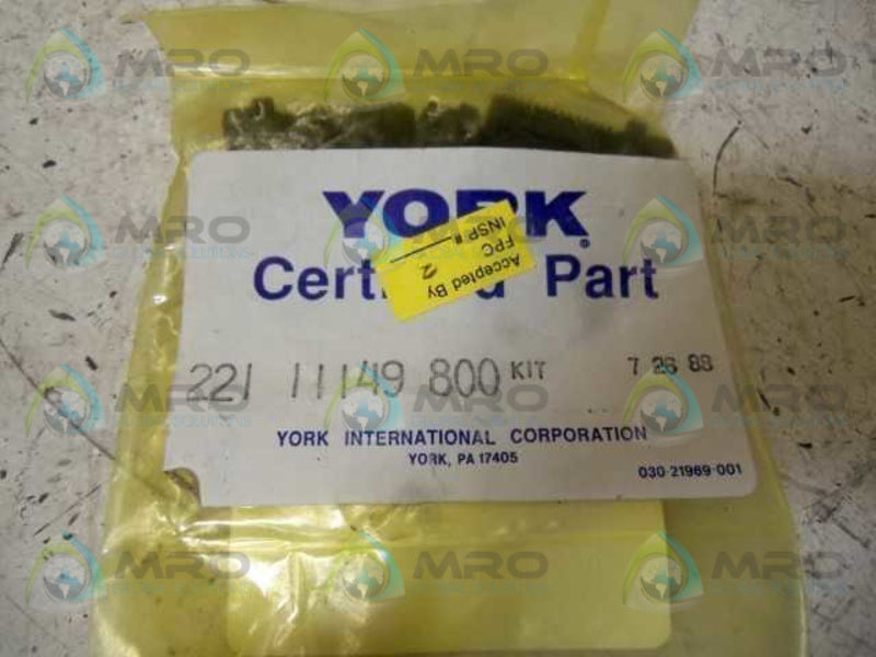LOT OF 5 YORK 221 11149 800 NSNP