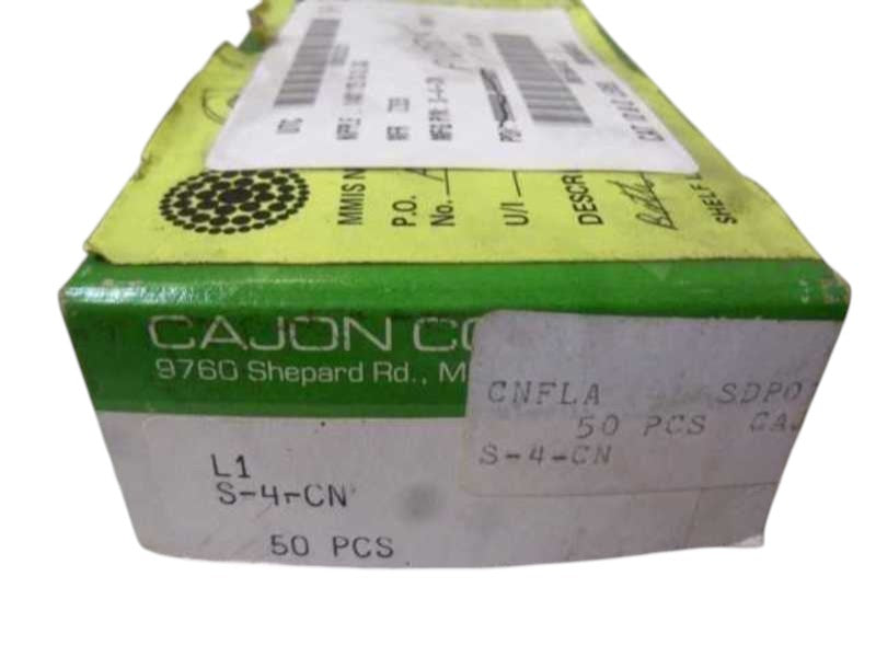 LOT OF 50 CAJON S-4-CN NSMP