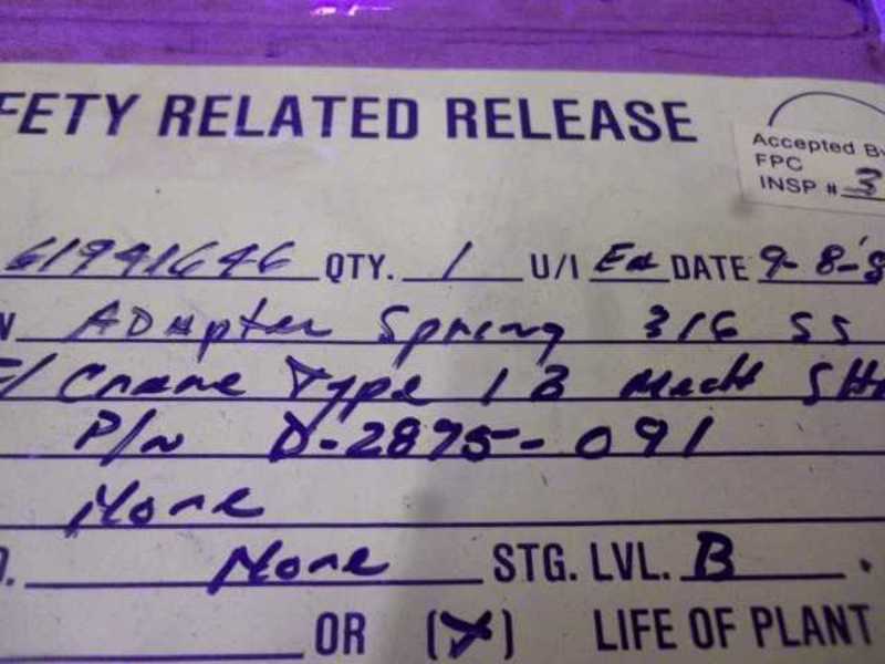 JOHN CRANE D-2875-091  NSMP