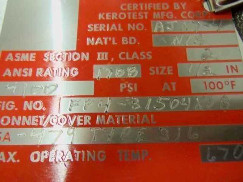 KEROTEST FP4-31504X08  NSNP
