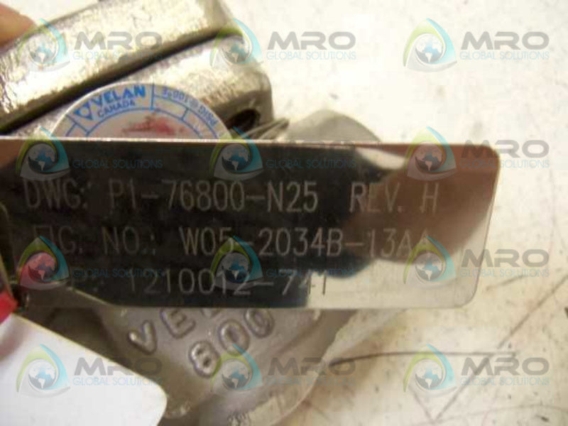 VELAN W05-2034B-13AA  NSNP