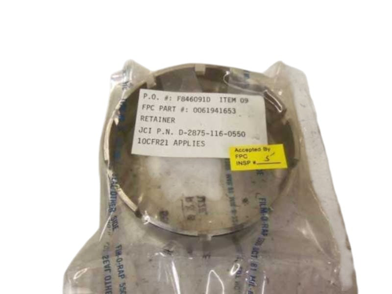 D-2875-116-0550 RETAINER  NSNP