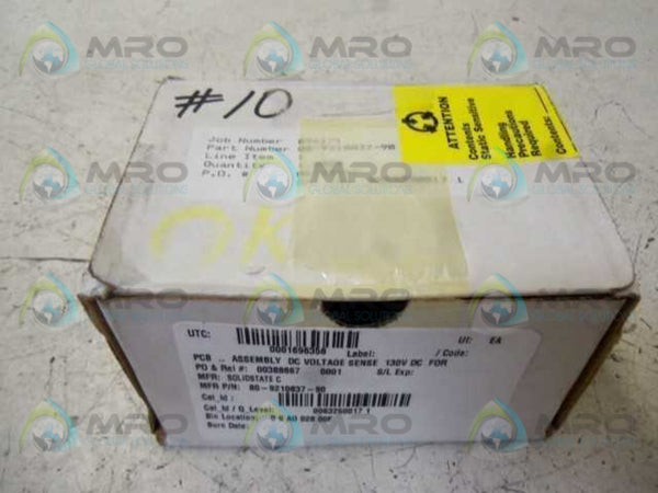 SOLID STATE CONTROLS 80-9210837-90 DC VOLTAGE BOARD  NSMP