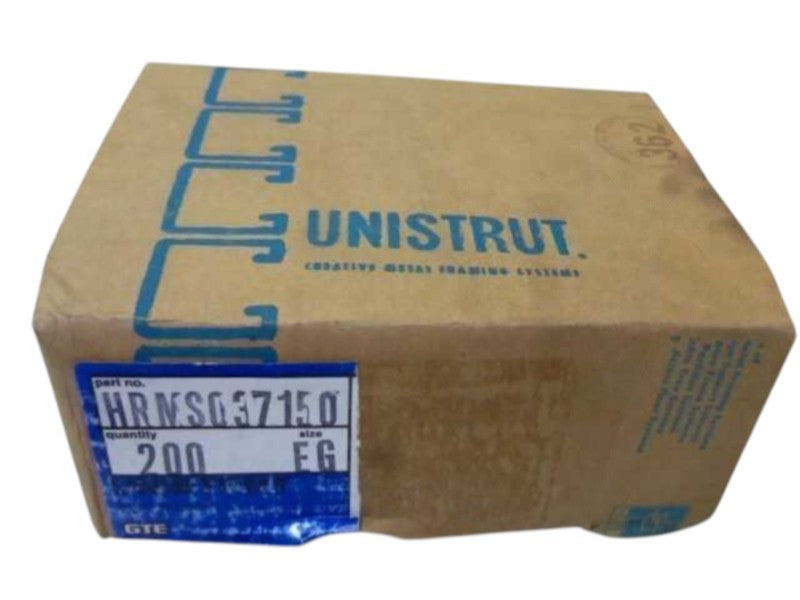 LOT OF 200 UNISTRUT HRMS037150 NSMP
