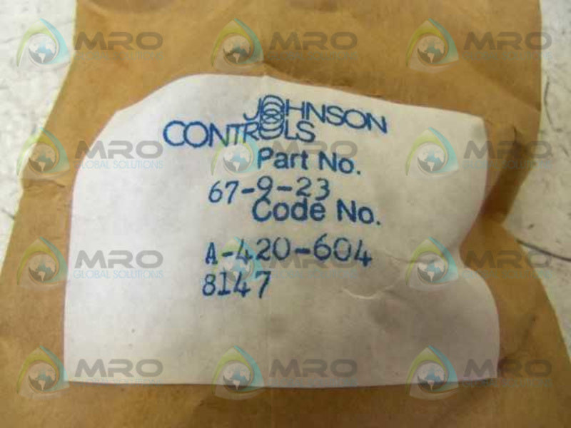 JOHNSON CONTROLS 67-9-23  NSNP
