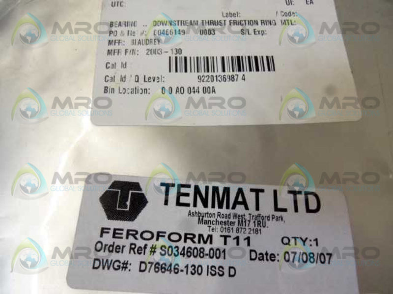 TENMAT LTD D76646-130 ISS D FEROFORM T11  NSNP