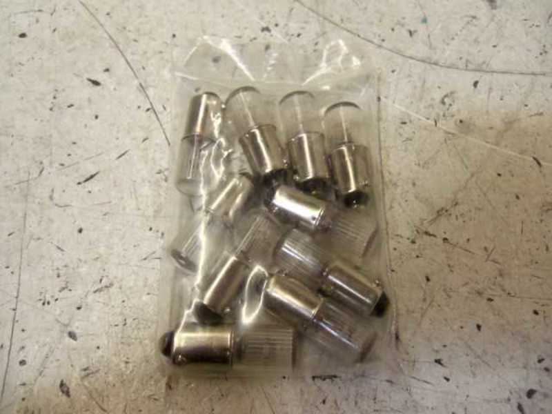 LOT OF 10 B1A NEON GLOW LAMPS NSMP