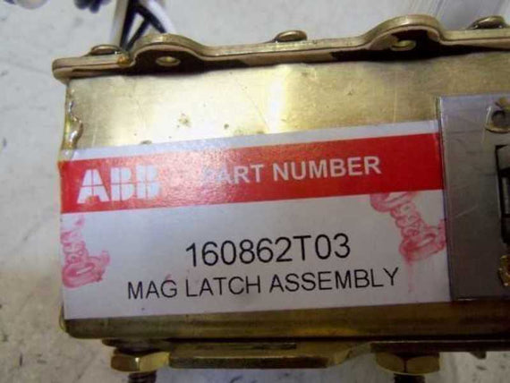 ABB 160862T03 MAGNETIC LATCH ASSEMBLY  NSMP