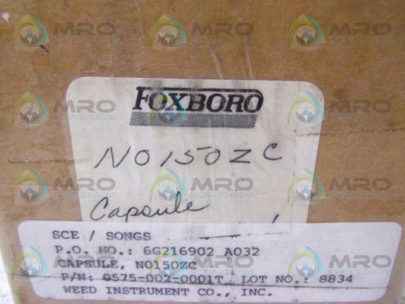FOXBORO N0150ZC  NSMP