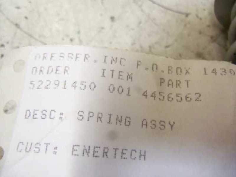 DRESSER 4456562 SPRING  UNMP