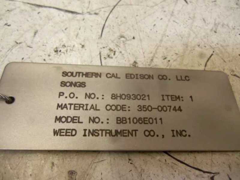 TAYLOR BB106E011 BI THERM TRERMOMETER  NSMP