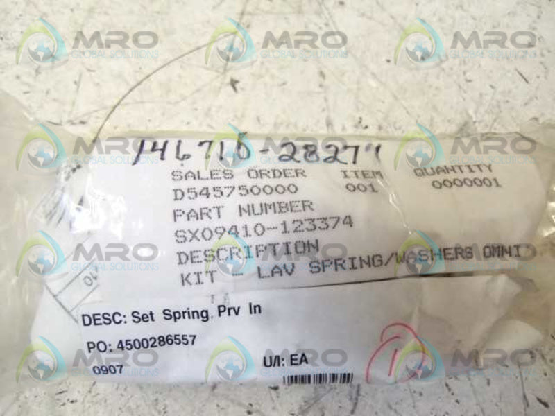 TYCO SX0941-123374 SPRING  NSNP
