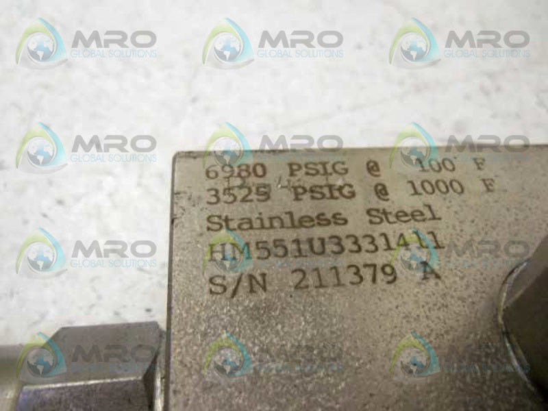 RICHARDS HM551U3331411  UNMP