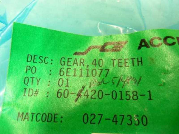 6E111077 GEAR  UNMP