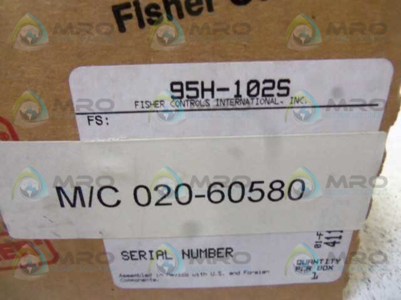 FISHER 95H-1025 REGULATOR  NSMP