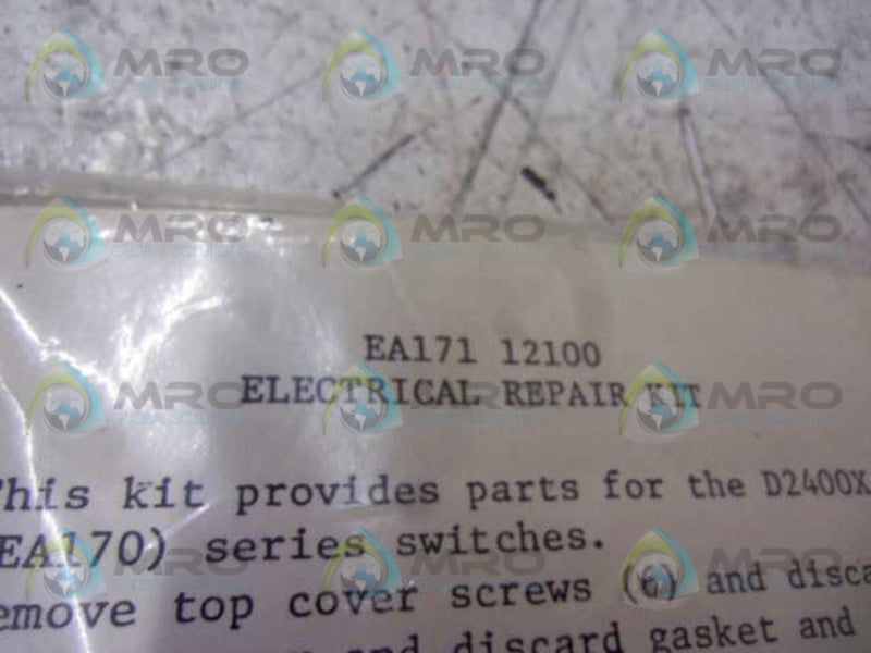 EA171 12100 ELECTRICAL REPAIR KIT  NSNP
