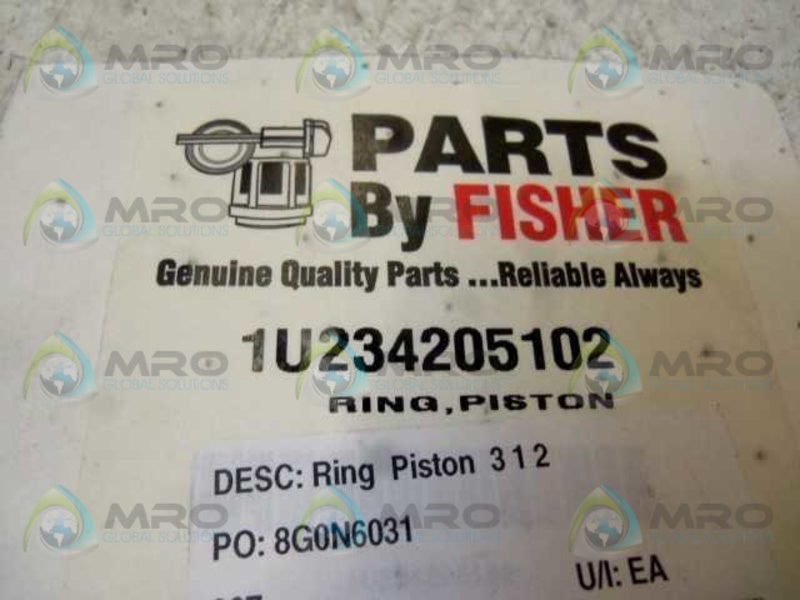 FISHER 1U234205102 PISTON RING  NSMP