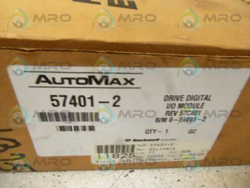RELIANCE ELECTRIC 57401-2 DRIVE DIGITAL I/O MODULE  NSMP