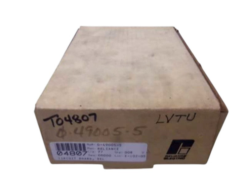 RELIANCE ELECTRIC 0-49005-5 CARDPAK LINEAR VOLTAGE  NSMP