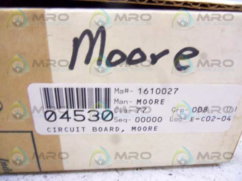 LOT OF 5 MOORE 1610027 NSMP