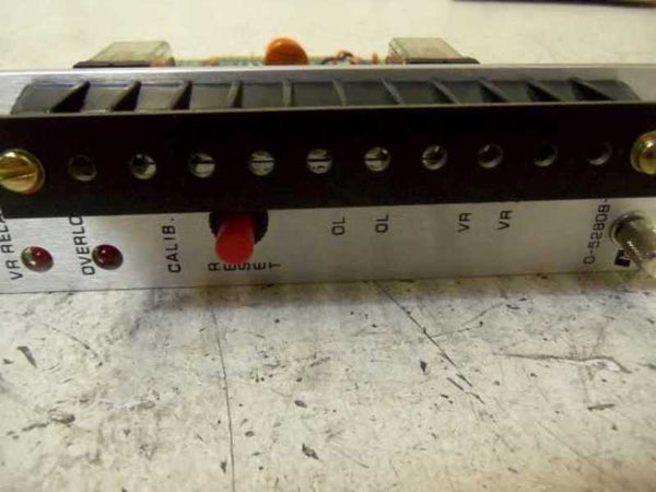 RELIANCE ELECTRIC 0-52808-3 OLVD PC BOARD  NSMP