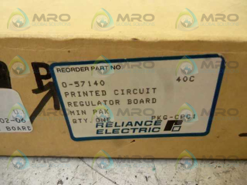 RELIANCE ELECTRIC 0-57140 REGULATOR BOARD  NSMP