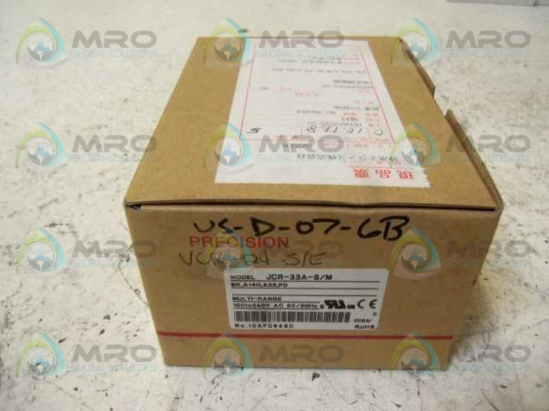 SHINKO JCR-33A-S/M TEMPERATURE CONTROLLER  NSMP