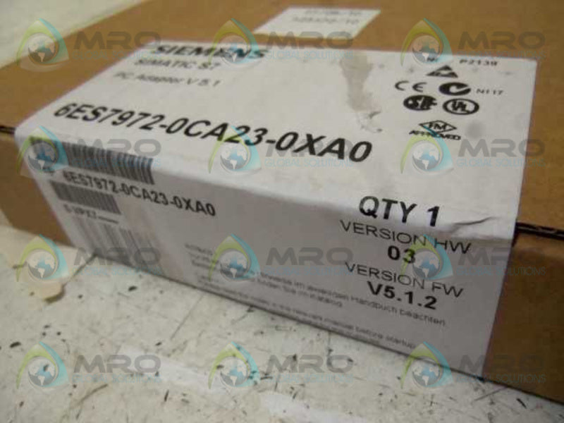 SIEMENS 6ES7972-0CA23-0XA0 PROGRAMMING CABLE  NSFS