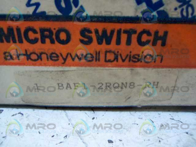 MICRO SWITCH BAF1-2RQN8-RH LIMIT SWITCH (GREY)  NSMP