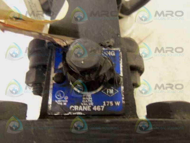 CRANE 467 GATE VALVE 2-1/2"  UNMP