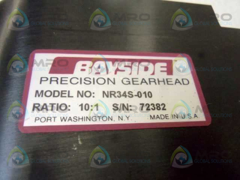 BAYSIDE NR34S-010 NSNP