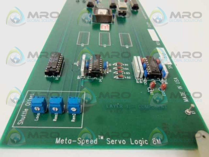 META-SPEED 23-009 SERVO LOGIC 8M MODULE  UNMP