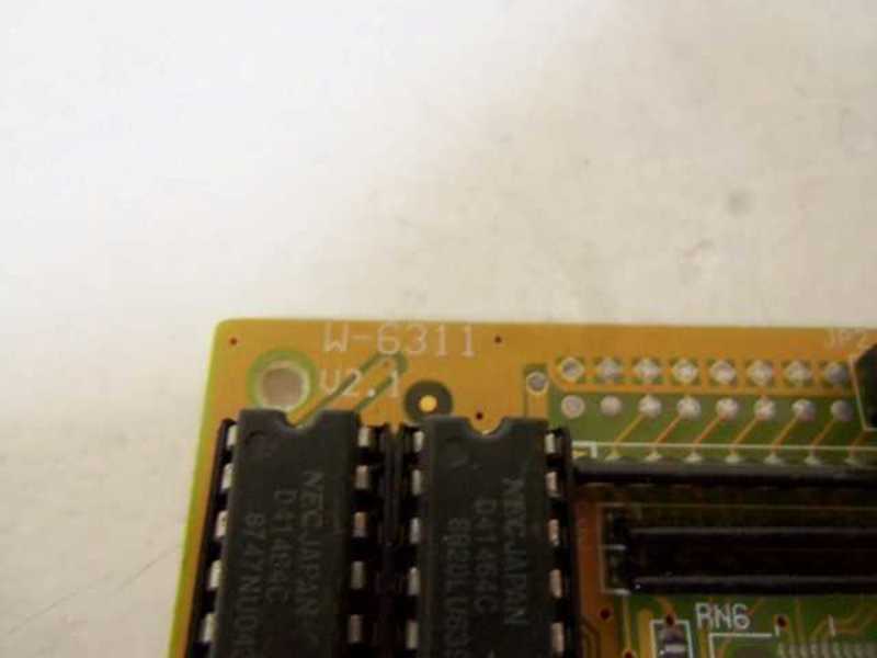W-6311 MGP CARD  UNMP