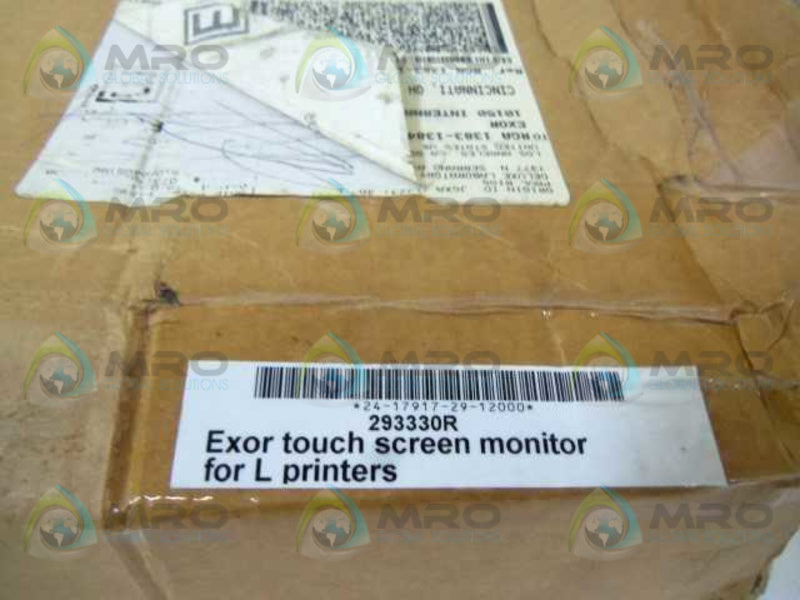EXOR M10VA-A TOUCH SCREEN MONITOR  UNMP