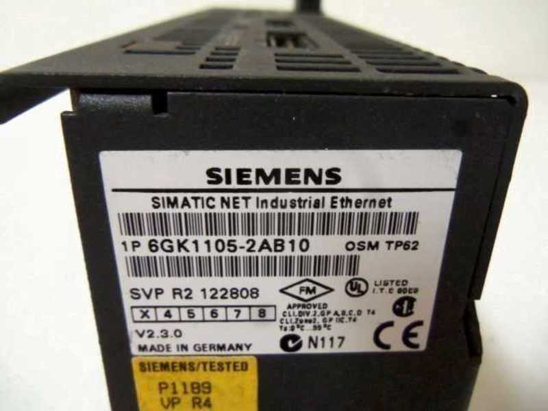 SIEMENS 6GK1105-2AB10 OPTICAL SWITCH  NSNP