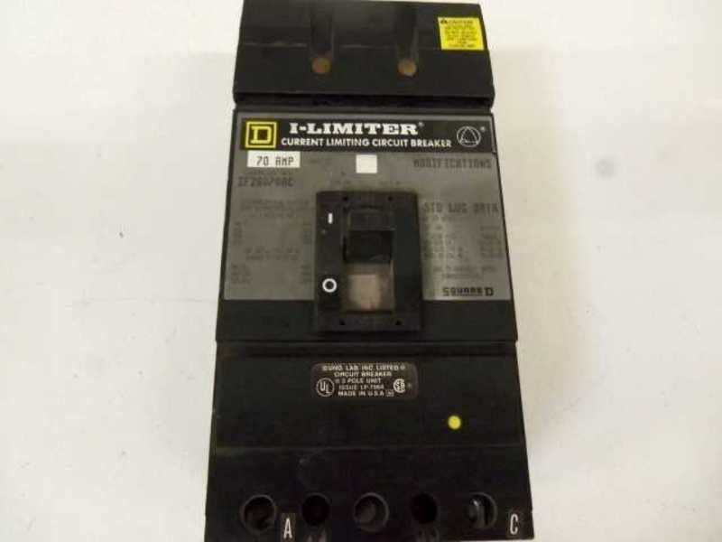 SQUARE D IF26070AC CIRCUIT BREAKER 70A  UNMP