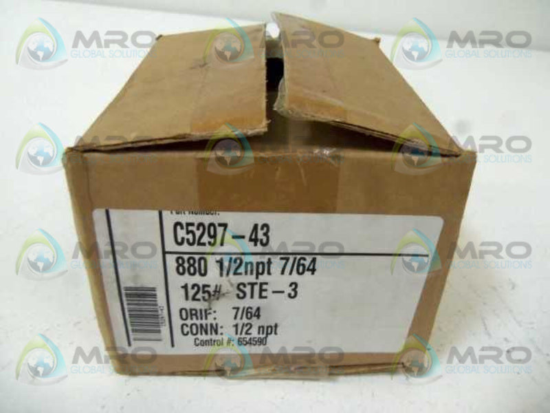 ARMSTRONG C5297-43 STEAM TRAP 1/2"NPT 7/64  NSMP