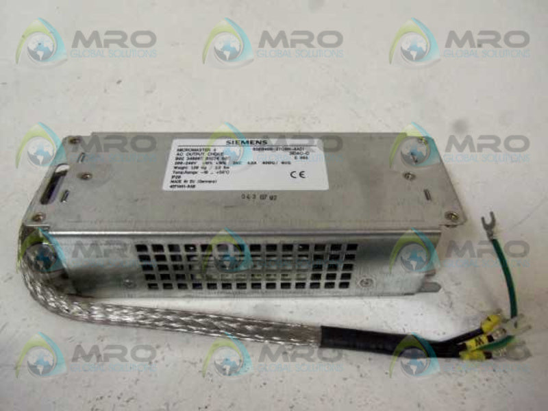 SIEMENS 6SE6 400-3TC00-4AD1 AC OUTPUT CHOKE  NSMP