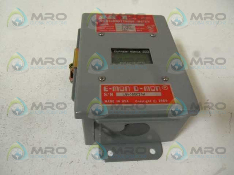 EMON CORP. 480200 KILOWATTHOUR METER KIT  NSMP