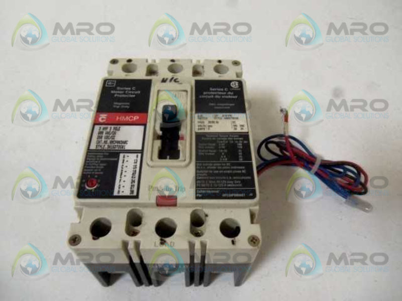 CUTLER HAMMER HMCP003A0C 3A w/ A1X1PK AUX. SWITCH  UNMP