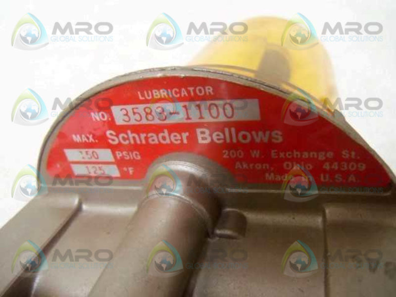 SCHRADER BELLOWS 3583-1100 LUBRICATOR  UNMP