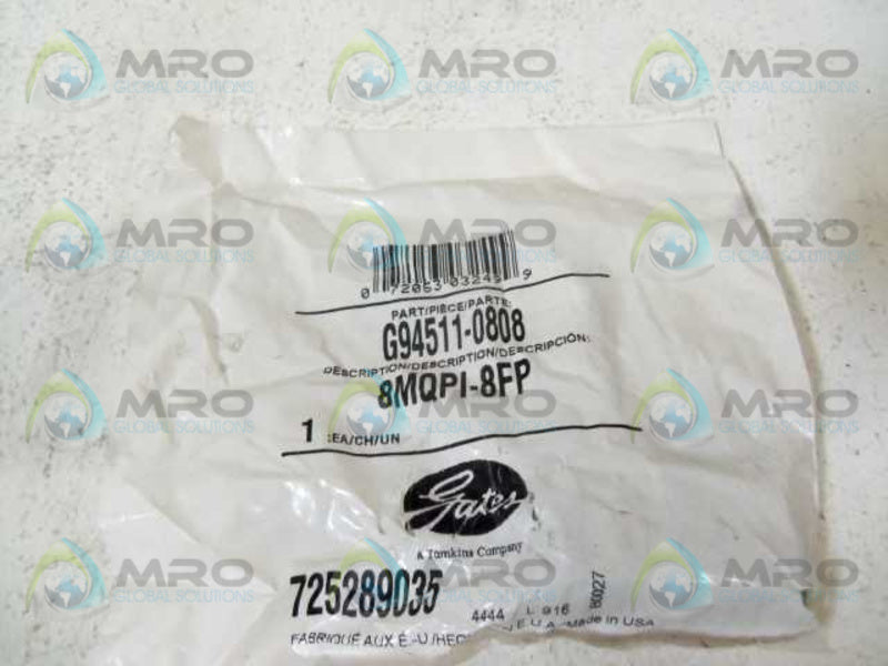 GATES G94511-0808 QUICK DISCONNECT COUPLING  NSMP