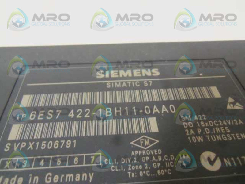 SIEMENS 6ES7422-1BH11-0AA0 NSMP