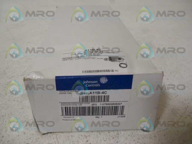 JOHNSON CONTROLS A11B-4C TEMPERATURE CONTROL  NSMP