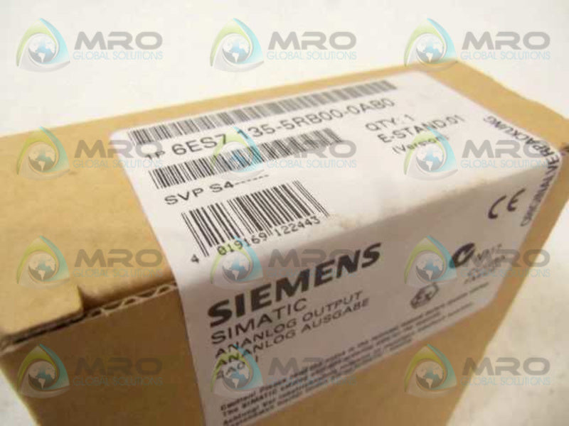 SIEMENS 6ES7 135-5RB00-0AB0 ANALOG OUTPUT MODULE  NSFS